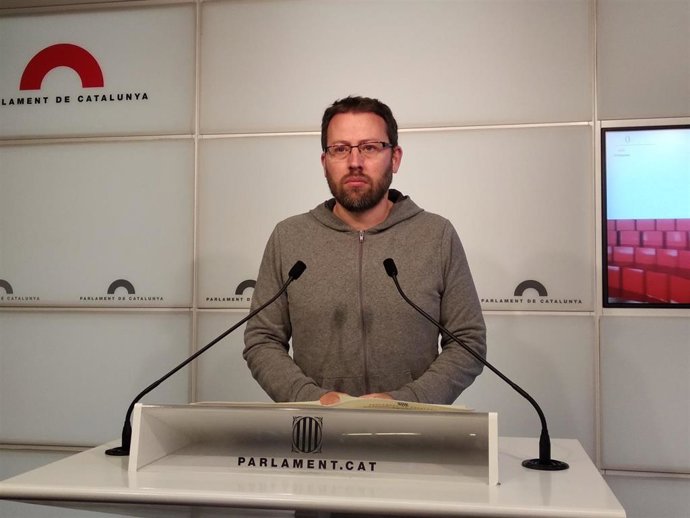 El diputado de la CUP Vidal Aragonés