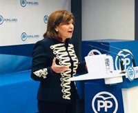 Bonig afirma que no tratar la financiación en la Cumbre bilateral demuestra que era "un arma para arrinconar" al PP