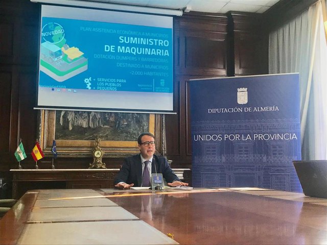 Fernando Giménez ha presentado el nuevo plan de asistencia a municipios.