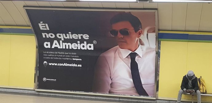 El candidato del PP en el Ayuntamiento de Madrid, José Luis Martínez Almeida, la