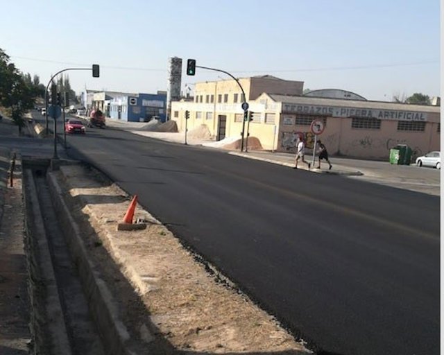 Obras en una carretera