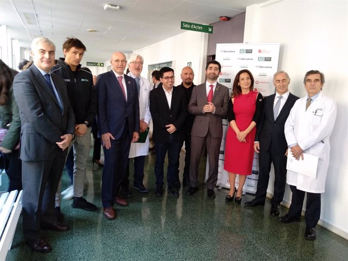 Presentació del projecte del 5G a l'Hospital Clínic de Barcelona