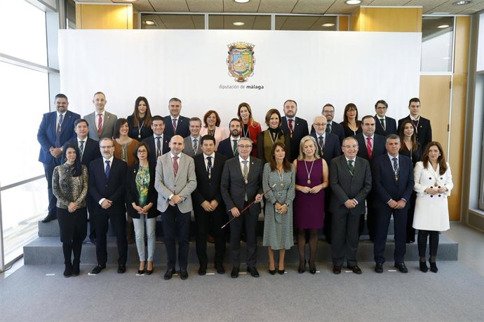 Corporación provincial diputación de málaga diputados Málaga investidura Salado