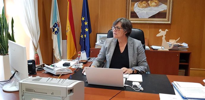 La alcaldesa de O Porriño, Eva García de la Torre (PSOE)