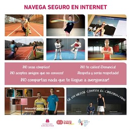 Las fundaciones ONCE, Legálitas y Deporte Joven lanzan campañas de sensibilizaci