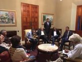 Foto: Guaidó se reúne con ex ministros del Gobierno de Chávez para impulsar el "cambio" en Venezuela