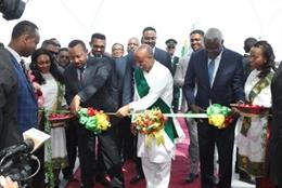 Ethiopian Airlines inaugura terminal en Bole.