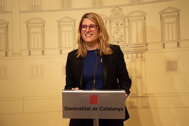 Reunión del 'Espai de Diàleg'en el Palacio de la Generalitat de Catalunya