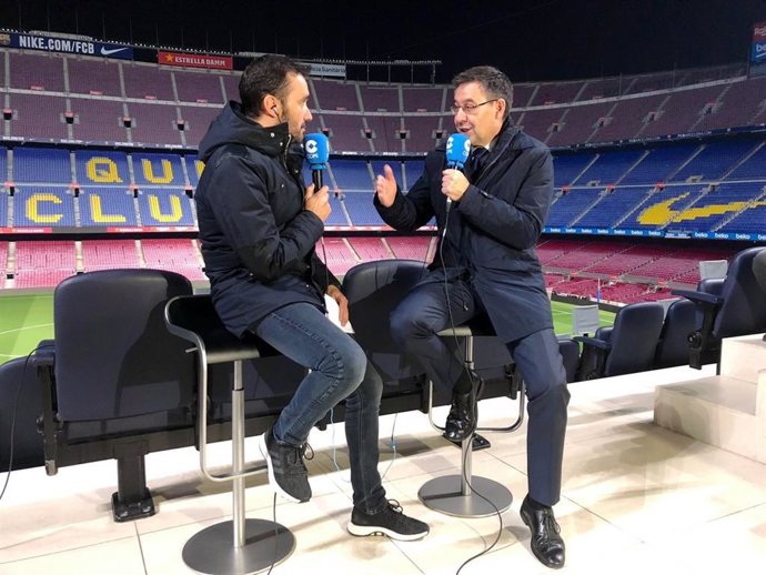 Josep Maria Bartomeu Juanma Castaño Barcelona El Partidazo de COPE