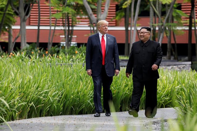 Donald Trump y Kim Jong Un