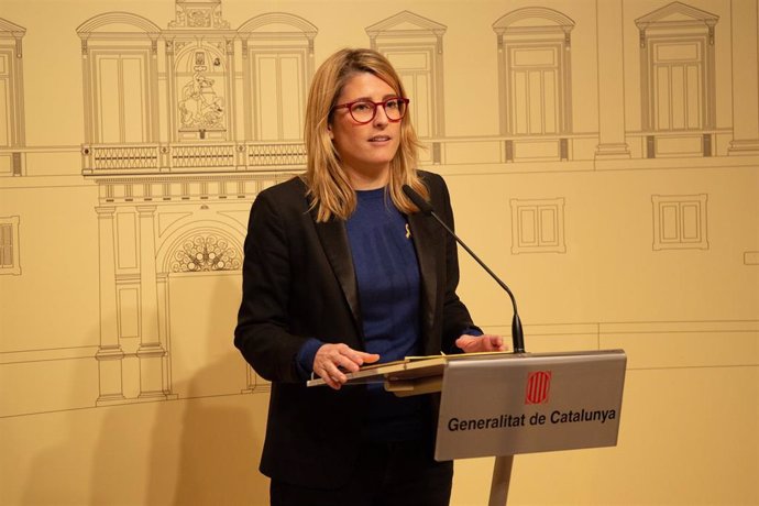 Reunión del 'Espai de Dileg'en el Palacio de la Generalitat de Catalunya