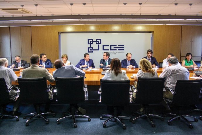 Junta Directiva de la CGE, con la presencia de Antonio Garamendi