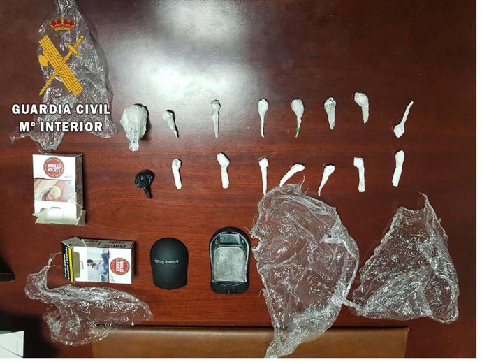 Droga y efectos intervenidos