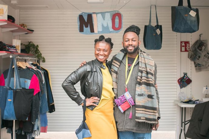 Els responsables de Manyaga Upcycling