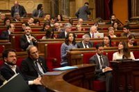 Torra i Arrimadas protagonitzen una picabaralla que encén els nims del Parlament