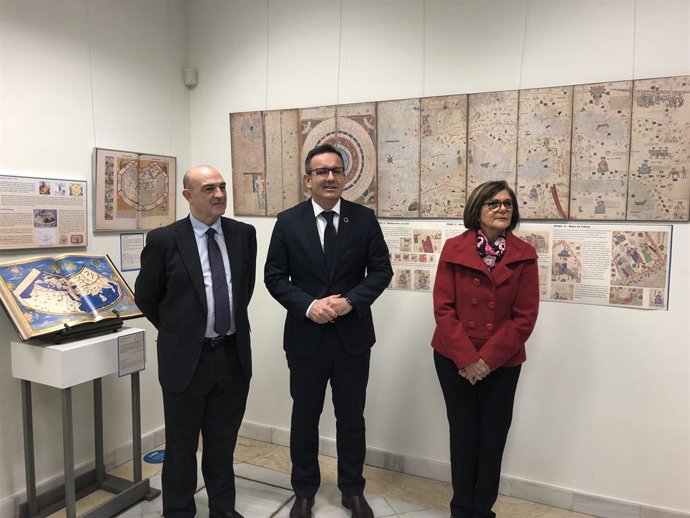 Asensio, Conesa y Peñalver inauguran la exposición 'Ecúmene'