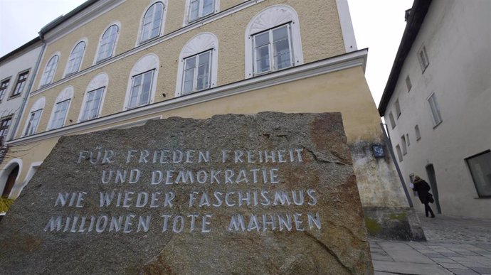 La casa natal de Hitler en Braunau am Inn (Austria)