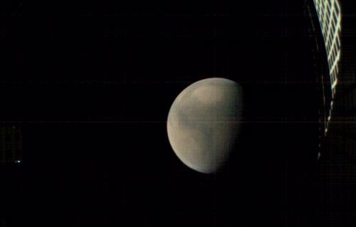 Imagen de Marte tomada por MarCO -B