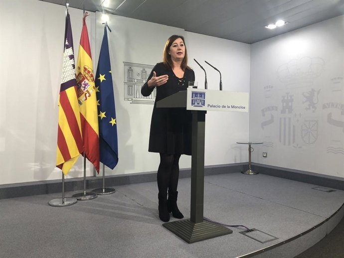 Francina Armengol, presidenta del Govern