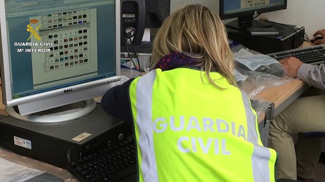 Operación contra la pedofilia. Foto de archivo.