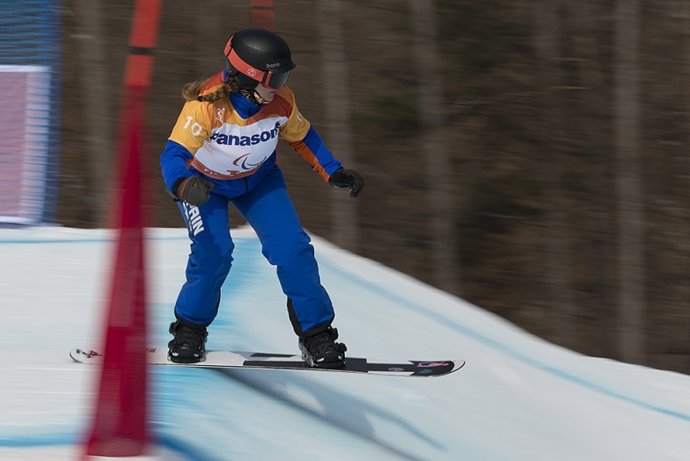 Astrid Fina en los Juegos de PyeongChang