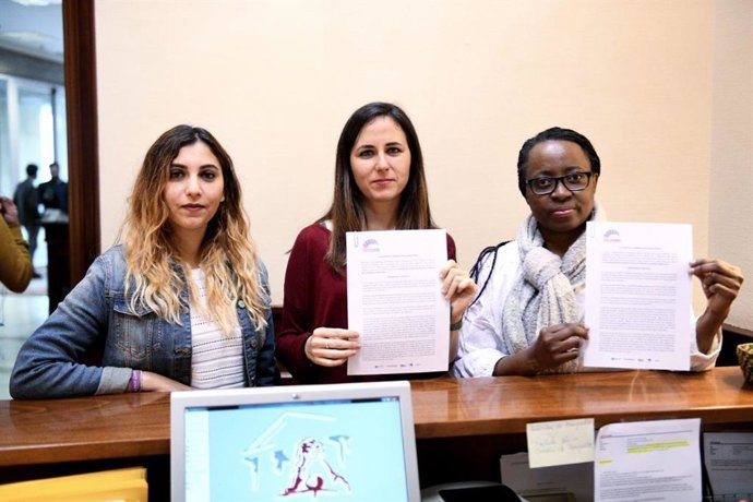 Podemos registra una iniciativa sobre migración en el Congreso