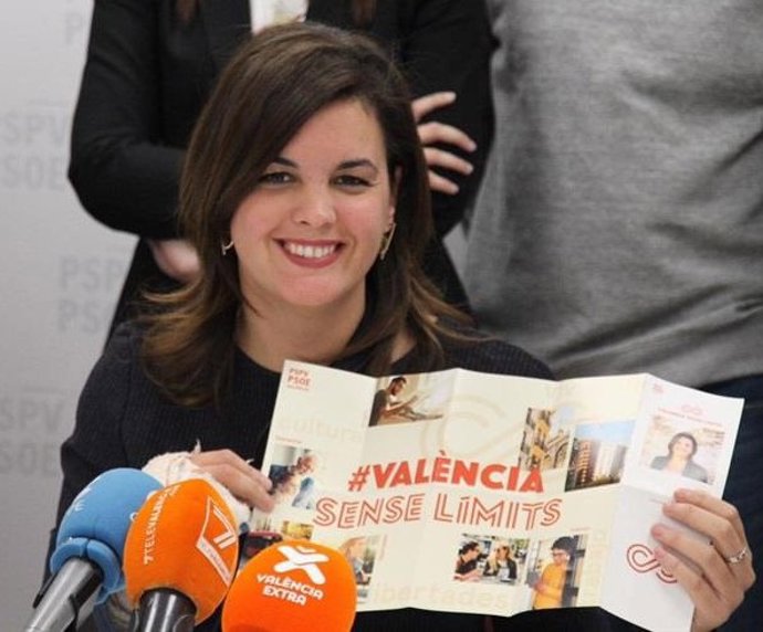 La candidata del PSPV a la Alcaldía de Valncia y portavoz municipal socialista,