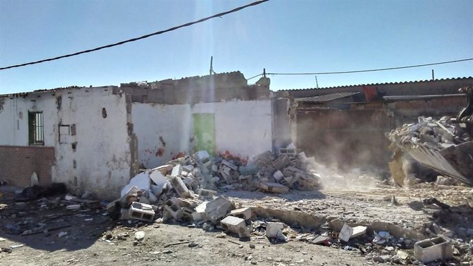 Casas derribadas en Son Banya