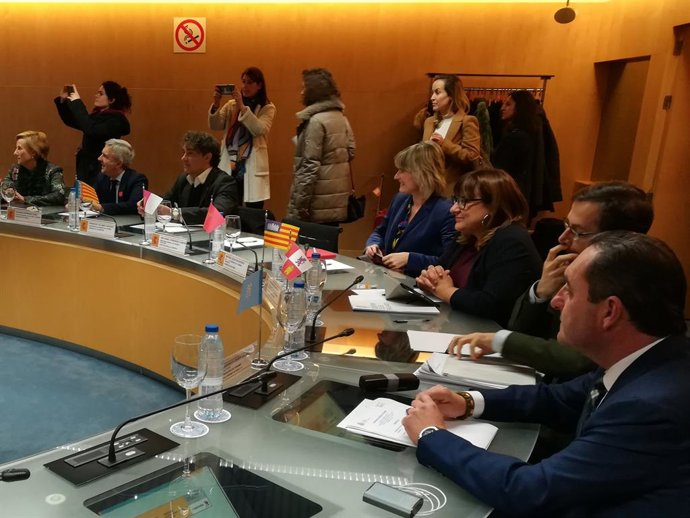 La consellera de Turisme del Govern, Bel Busquets, vas agafar a la Conferncia S