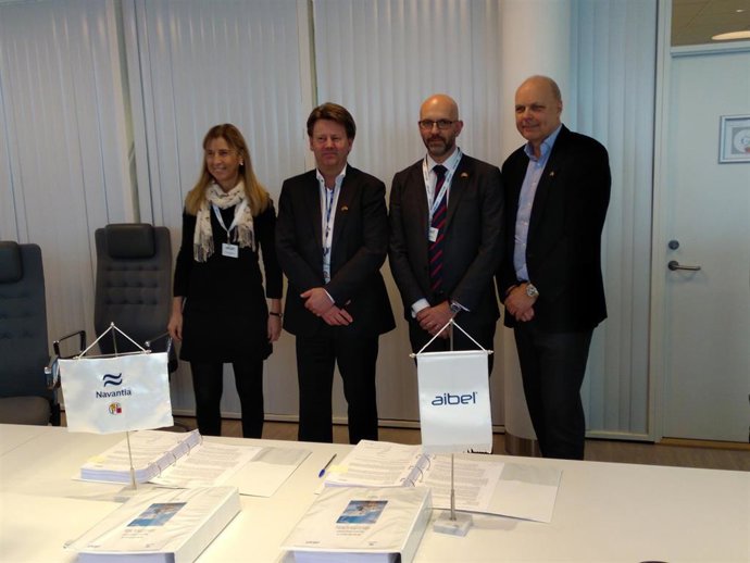 Firma del contrato de Navantia para la plataforma noruega