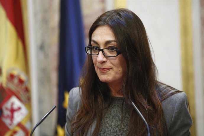 Rueda de prensa de Izquierda Unida en el Congreso de los Diputados tras conocers