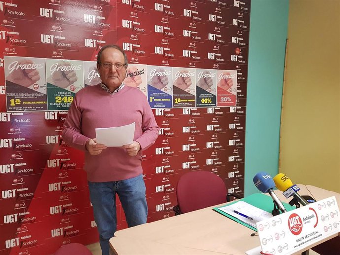 El secretario de Salud Laboral, Acción Sindical y Medio Ambiente de UGT-Córdoba,