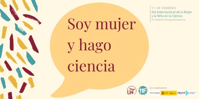 Cartel de la campaña 'Soy mujer y hago ciencia'