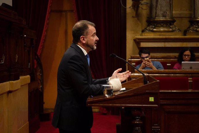 Pleno en el Parlament de Catalunya (archivo)
