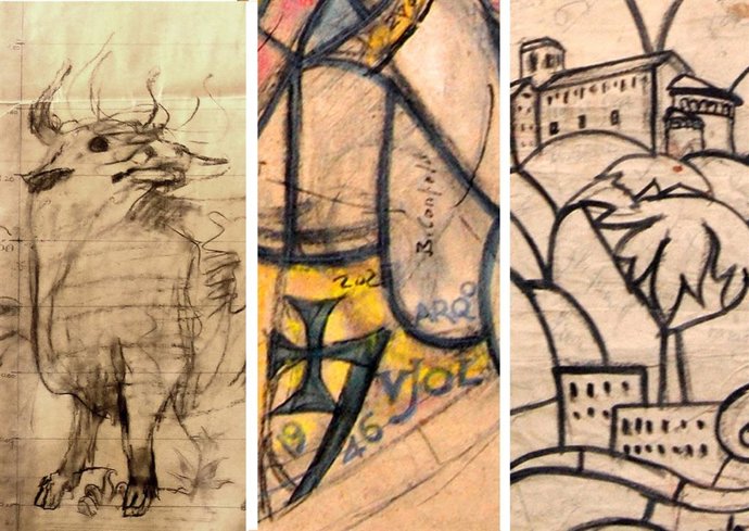 Exposició de dibuixos de J.M.Jujol