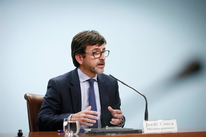 El ministro portavoz del Gobierno de Andorra, Jordi Cinca