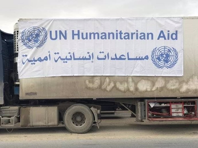 Convoy de ayuda humanitaria para Rukban