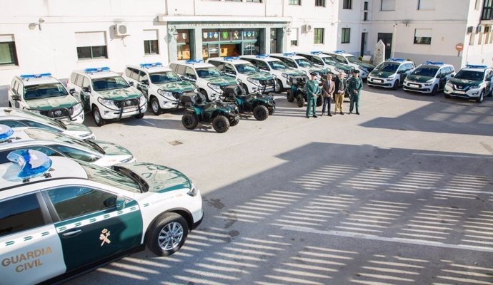 Nuevos vehículos para la Guardia Civil de Algeciras