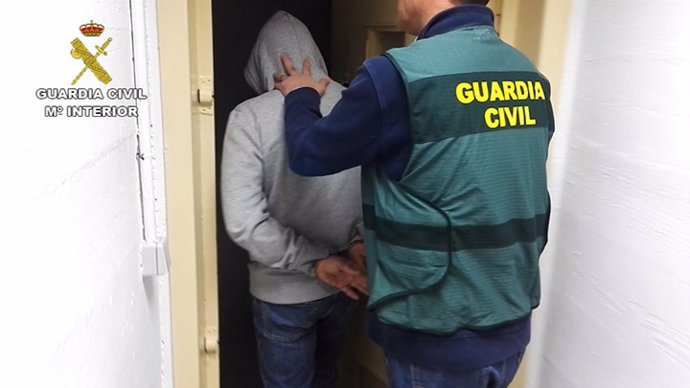 La Guardia Civil desarticula un grupo que cometió robos en cuatro provincias