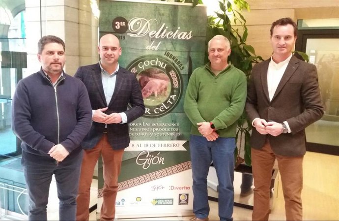 PRESENTACIÓN DE LAS III JORNADAS DELICIAS DEL GOCHU ASTURCELTA DE GIJÓN