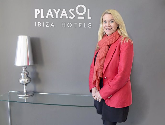 Daniela Alvarado, responsable de ventas de Playasol Ibiza Hotels