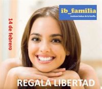 IBFamilia afirma que el Consell "demonitza l'enamorament de les parelles amb diners públics" i llança 'Regala Llibertat'