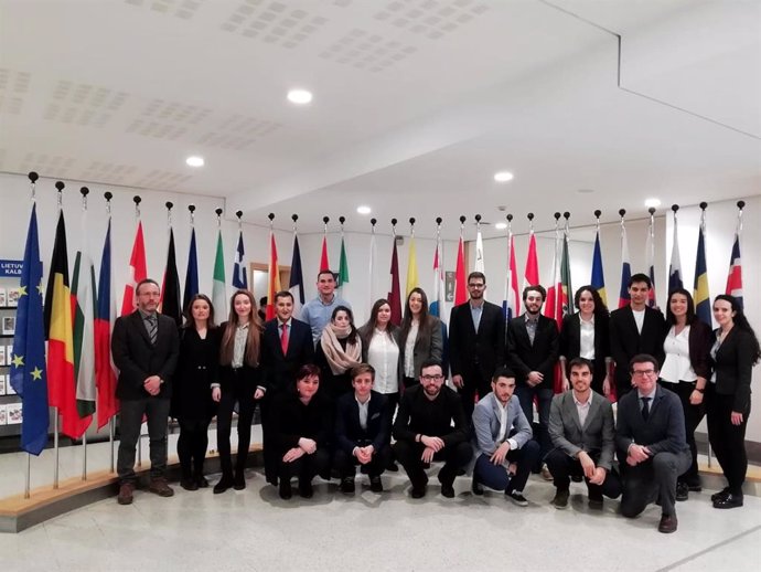 La delegación de la UBU en el Parlamento Europeo
