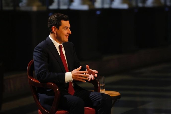 El presidente de la Junta de Andalucía, Juanma Moreno, en una foto de archivo