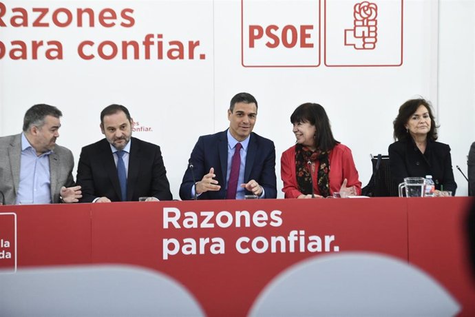 Reunión de la Ejecutiva Federal del PSOE