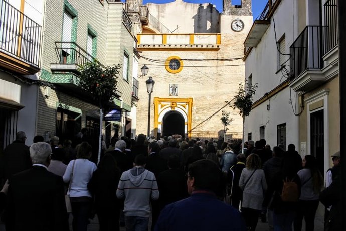 Funeral de Juan Díaz, integrante de Los Romeros de la Puebla