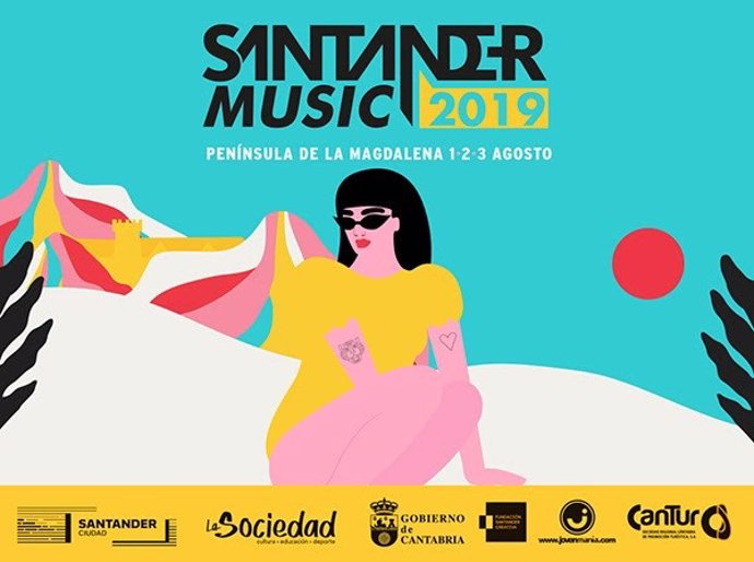 Cartel de Santander Music 2019