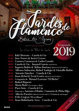 Tardes del Flamenco en la casa de Paco de Lucía en  Toledo