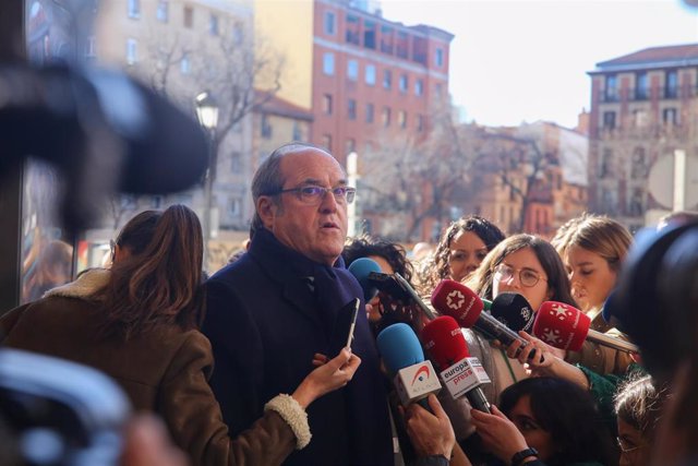 Acto en el que Pepu Hernández se presenta como posible candidato del PSOE al Ayu