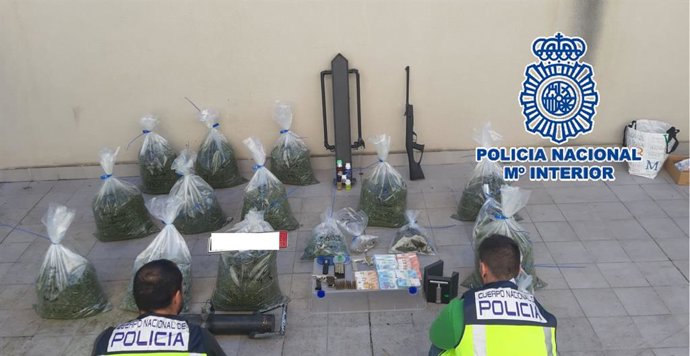 Droga incautada en una operación policial